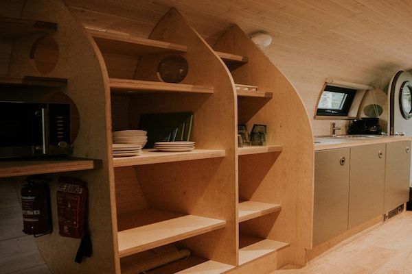 Keuken - Gezellige boomhut in Overijssel in Balkbrug (2)