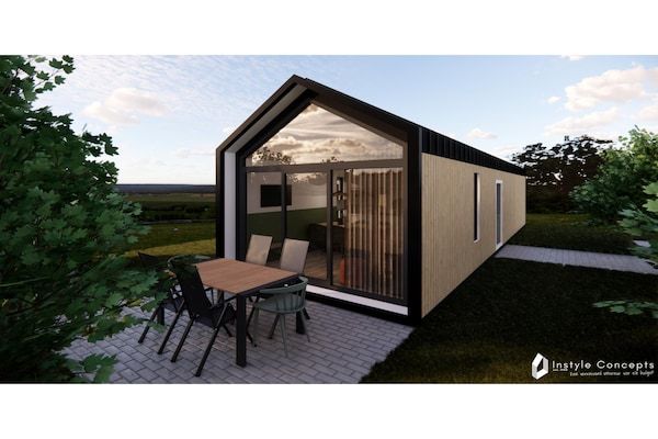 Buitenkant - Vakantiehuis voor 6 voor een ontspannen verblijf. in Balkbrug (2)