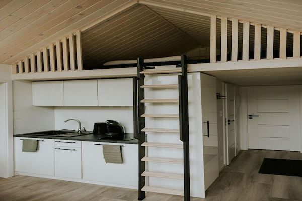 Keuken - Charmante Tiny House met terras. in Balkbrug (3)