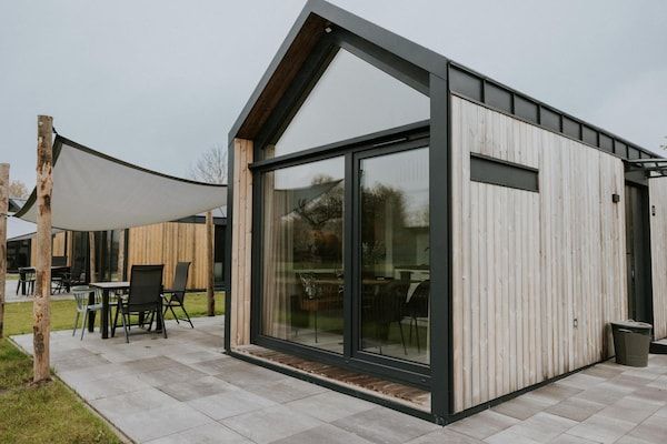 Buitenkant - Charmante Tiny House met terras. in Balkbrug (1)