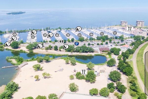 Omgeving - Unieke waterbubbel bij de jachthaven in Almere (5)