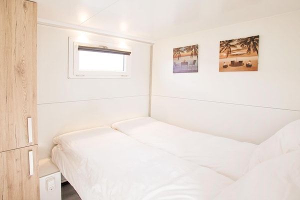 Slaapkamer - Havenjachthavenlodge voor 6 personen in Amsterdam (4)