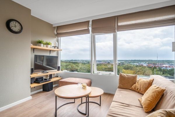 Woonkamer - 2 Persoons appartement met eilandzicht in De Koog (1)