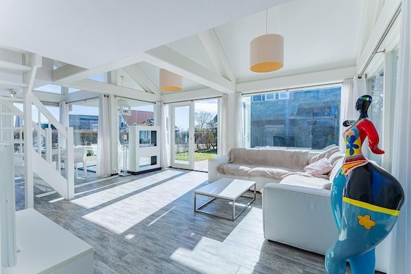 Woonkamer - Strandvilla aan de kust in Renéše voor 6 personen in Renesse (2)