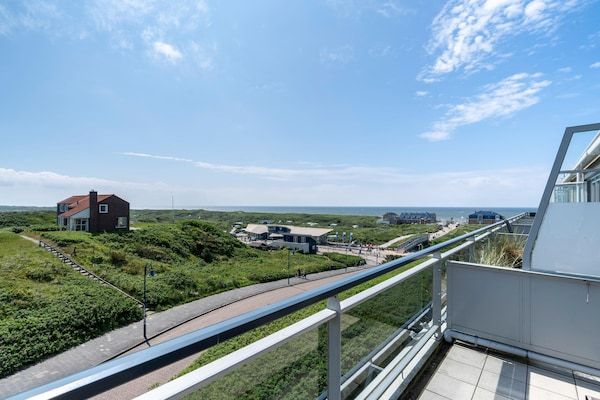 Uitzicht - 4 Persoons appartement met zeezicht in De Koog (1)