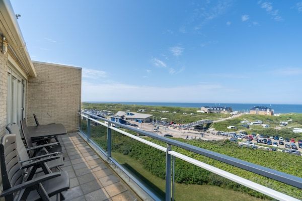 Uitzicht - 4 Persoons appartement met zeezicht in De Koog (3)