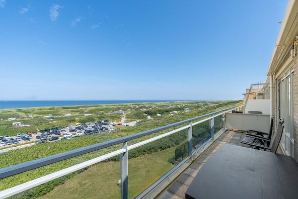 Uitzicht - 4 Persoons appartement met zeezicht in De Koog (2)