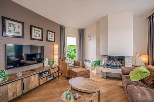 Woonkamer - 4 Persoons appartement met eiland-zeezicht in De Koog (3)