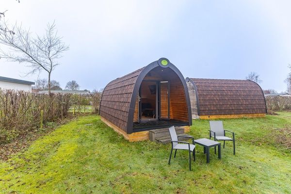 Buitenkant - Glampinglodge in Zeeland voor 2 personen in Burgh-Haamstede (1)