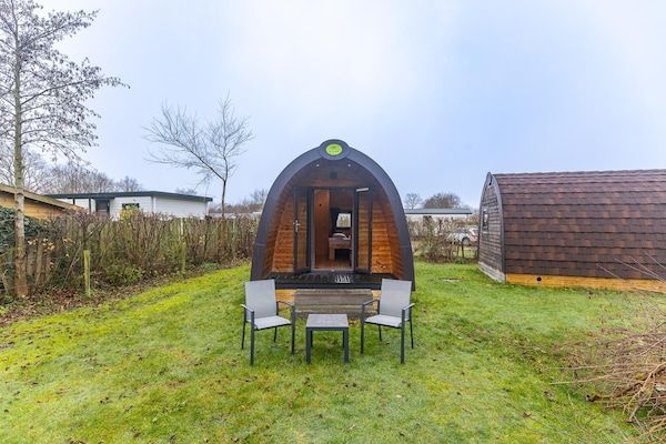 Buitenkant - Glampinglodge in Zeeland voor 2 personen in Burgh-Haamstede (5)