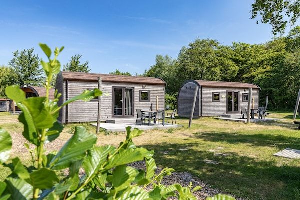 Buitenkant - Vakantiehuis voor 4 in Zeeland vlakbij het strand in Burgh-Haamstede (1)
