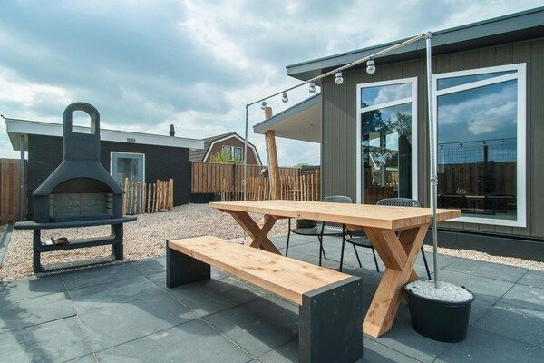 Terras - Gezellige apt aan het strand met twee terrassen in Noordwijk (5)