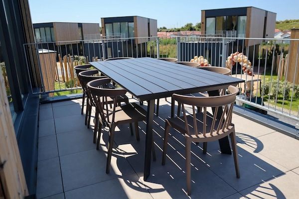 Terras - Stijlvolle bungalow met 4 slaapkamers aan zee in ’s-Gravenzande (5)