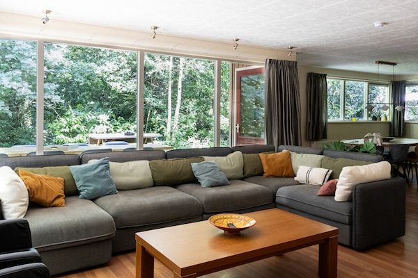 Woonkamer - Huis in de Bossen in Een (2)