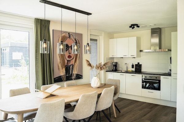 Keuken - Appartement met zeezicht en terras voor 8 in Elahuizen (3)