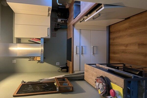 Keuken - Gezellige bosbungalow voor 6 personen in Ewijk (4)
