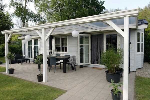 Buitenkant - Vechtdalchalet de Berk in Rheezerveen (1)