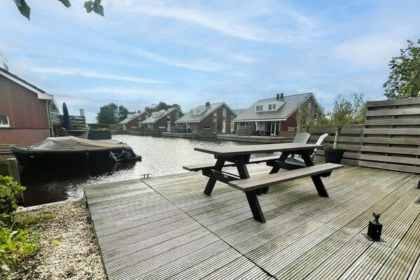 Terras - Appartement aan het meer Uitgeest voor 6 personen in Uitgeest (5)