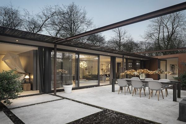 Buitenkant - Wellnessvilla met privésauna in Oosterhout (1)