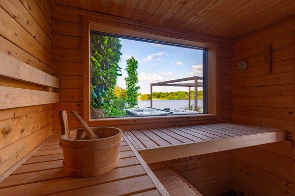Wellness - Watervilla, sauna en strand in Sibculo (5)