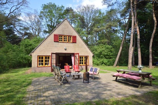 Buitenkant - Vakantiehuis in De Wolden bij bos in Zuidwolde (4)