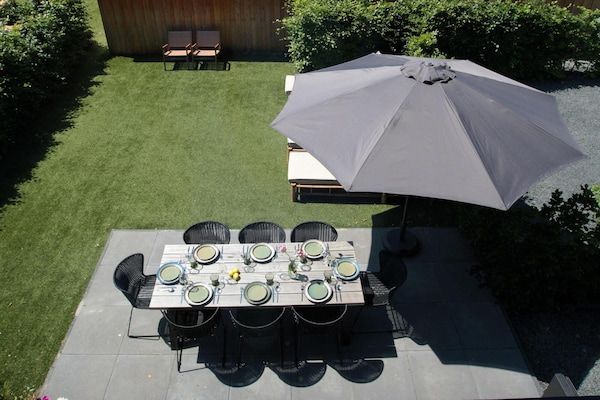Terras - Schoolvilla met open haard in Schoorl (5)