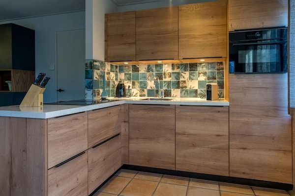 Keuken - 4 persoons bungelow nabij Nationaalpark Duinen van Texel in De Koog (4)