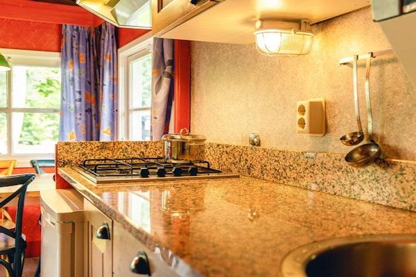 Keuken - Huisje in Mexicaanse Stijl in Slagharen in Slagharen (5)