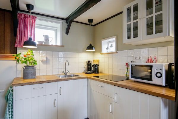 Keuken - Vakantiehuis in Callantsoog in de natuur in Callantsoog (3)