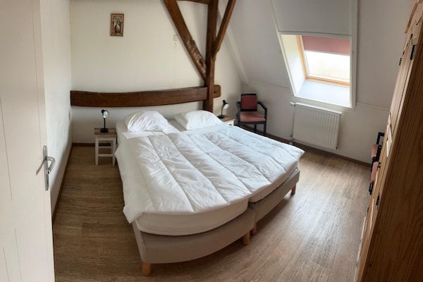 Slaapkamer - Boerderijwoning in Eede in Eede (5)