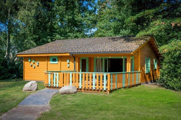 Buitenkant - Familielodge in Hoogerheide in Hoogerheide (1)
