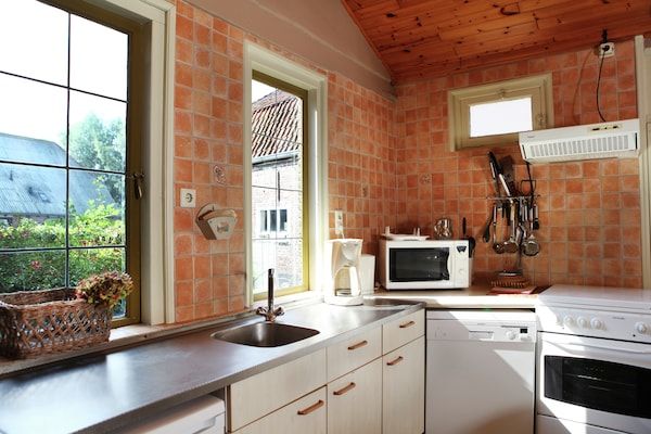 Keuken - Huisdiervriendelijke boerderij in Eede (5)