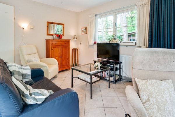 Woonkamer - Vakantiehuis in Beerze bij Bos in Beerze (2)