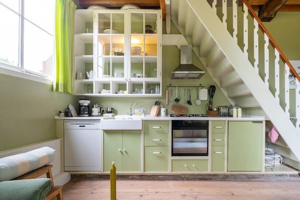 Keuken - Landhuis in Deil bij rivier Linge in Deil (4)
