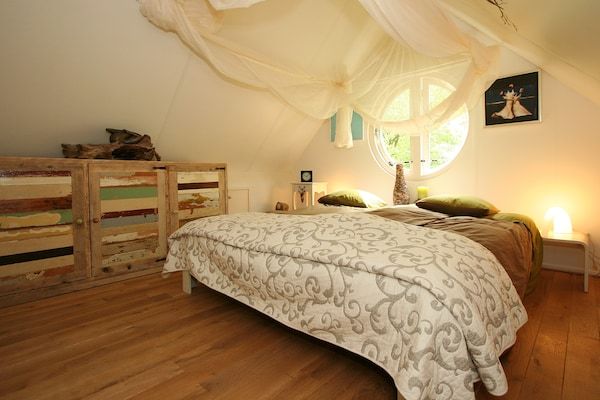 Slaapkamer - Gezellige plattelandsontsnapping in Dalfsen in Dalfsen (3)