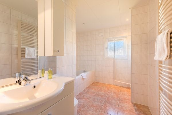 Badkamer - Ontspannende Drentse Retraite in Gasselternijveen (5)