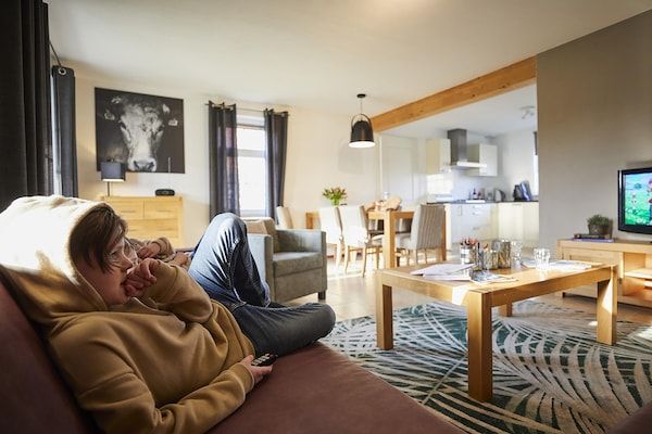 Woonkamer - Boerderij in Limburg met Zwemparadijs in Roggel (2)