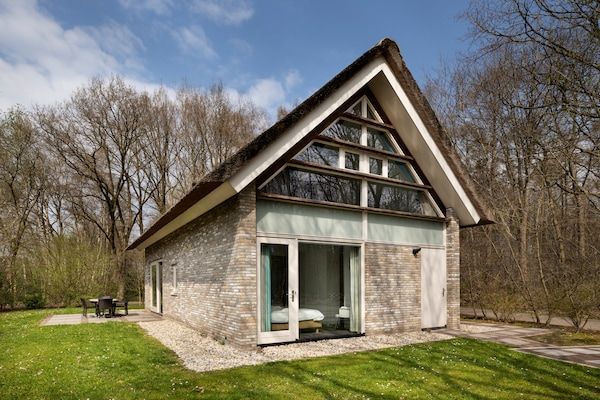 Buitenkant - Wellness Villa in Groene Ruinen in Ruinen (1)