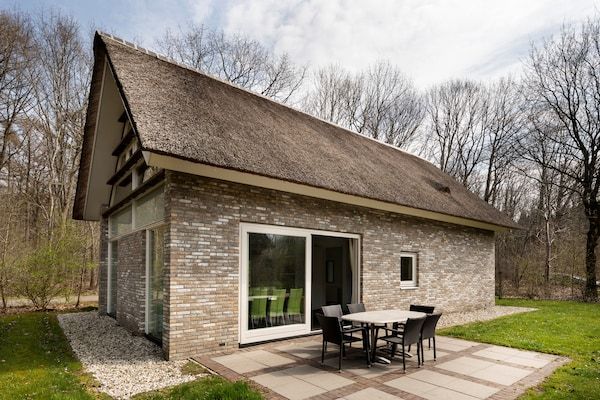 Buitenkant - Wellness Villa in Groene Ruinen in Ruinen (2)