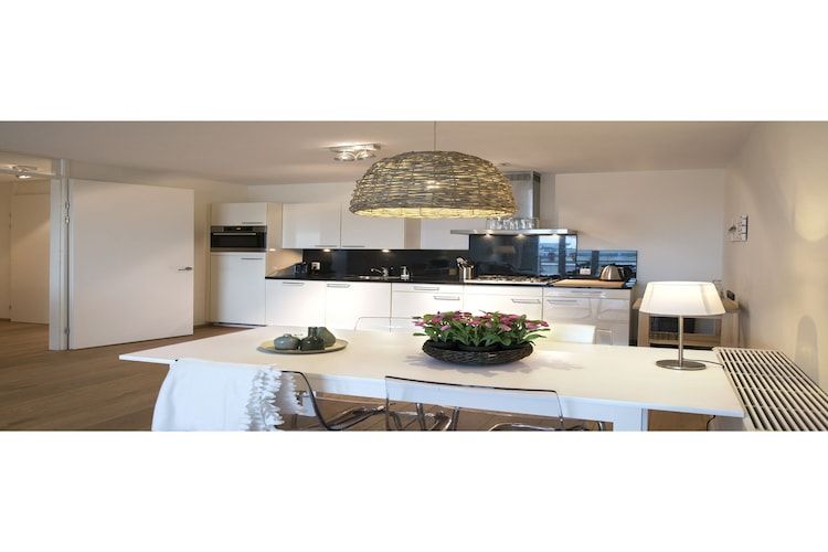 De keuken van Scheveningen Harbour 10B in Den Haag